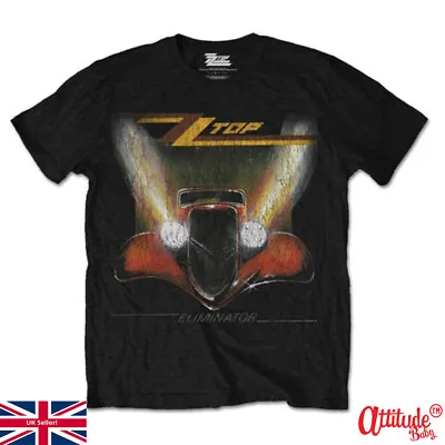 ZZ Top Unisex T Shirts-Official-ZZ Top Eliminator-ZZ Top Eliminator T Shirt- • £19