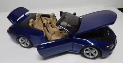 Maisto Blue BMW M6 Cabriolet Model Car W/ Opening Doors & Trunk 1:18 • $20