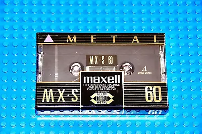 Maxell Mx-s  60  Black  Vs Iii    Type Iv    Blank Cassette  Tape (sealed) • $50.39