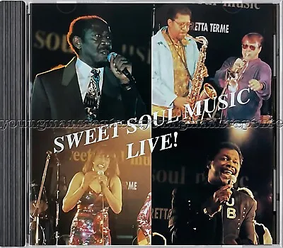 Various ~  Sweet Soul Music - Live!  ~ 𝐌𝐈𝐍𝐓 CD ~ Porretta 1993 : James Carr • £49.99