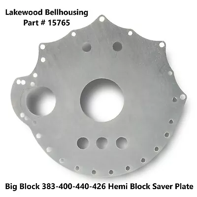 $89.95 • Buy Mopar Lakewood Bellhousing # 15765 Big Block 383 400 440 426 Hemi Block Saver Pl