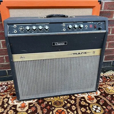 Vintage 1970s GEM Mars G30 30W Made In Italy 1x12 Valve Amplifier Combo W/ Pedal • £4.20