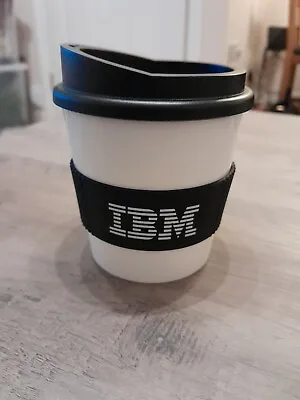 IBM Take Away Reuseable Travel Coffee Cup / Mug • £7