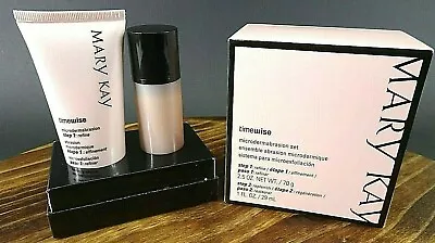 NIB Mary Kay Timewise Microdermabrasion Set Refine 2.5 OZ Replenish 1.0 FL. OZ  • $45