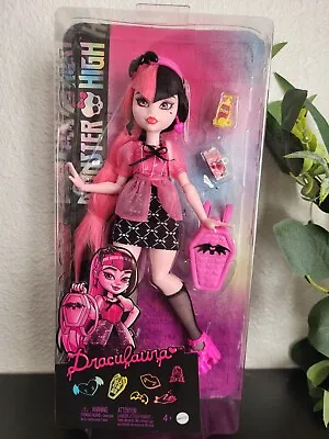 Monster High Day Out Fashion Doll Draculaura New Toy 12 Inch Accessories • $25