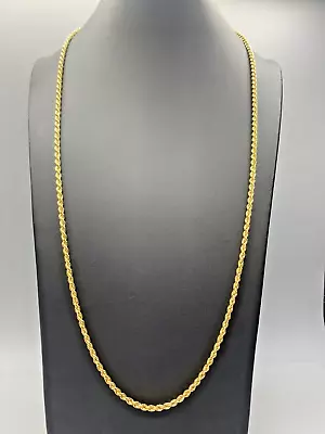 9ct Gold Rope Chain • £285