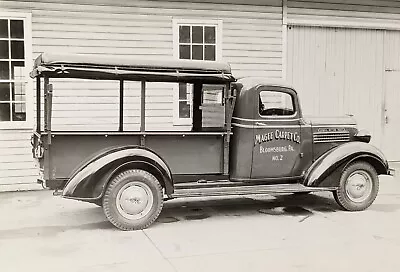 Vintage 1940s Magee Carpet Bloomsburg Pennsylvania Delivery Truck Vehicle Photo • $22.50