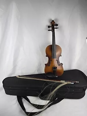 Rare Antonius VN-150 1/10 Violin With Case (Needs A Bridge And Bow) • $39.99