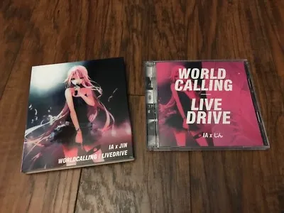 Vocaloid CD: World Calling/Live Drive By Jin Feat. IA (CD/DVD Deluxe) • $22