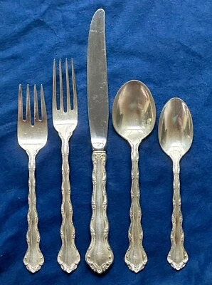 $11.50 • Buy Reed & Barton Sterling Silver Tara 5 Piece Place Setting No Monogram
