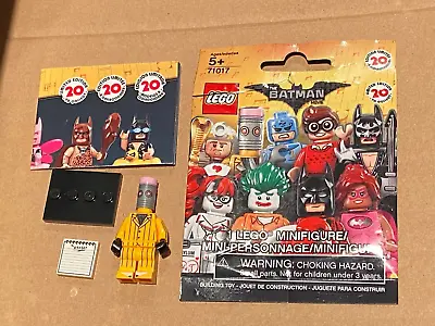 Lego Batman Movie Series 1 The Eraser *NEW/OPENED* Pp1 • $10.99