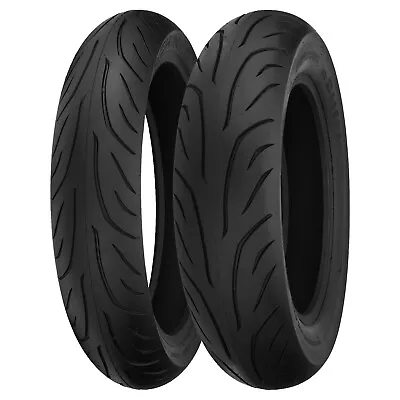 [150/80R17 180/60R16] Shinko SE890 Journey Motorcycle Tire Set • $329.53