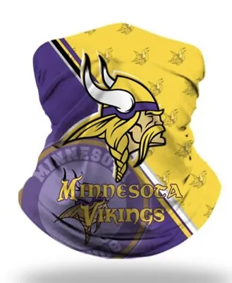 Minnesota Vikings Face Mask Gaiter • $7.99