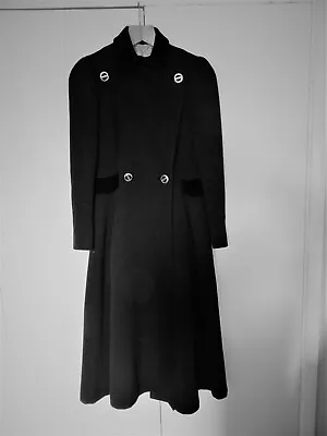 £25 • Buy Maxi Coat By Elgee Of London, Size 10-12, 1970s Vintage