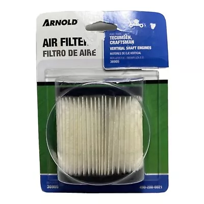 NEW Arnold Air Filter For Tecumseh Craftsman Vertical Shaft Engines Model 36905 • $14.69