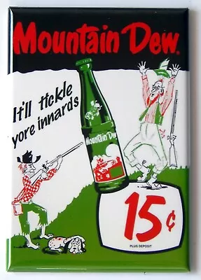 Mountain Dew Soda Sign FRIDGE MAGNET Style A • $6.49