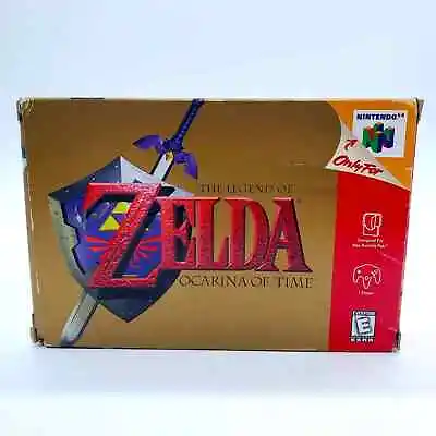 Legend Of Zelda: Ocarina Of Time N64 Nintendo 64 1998 Authentic • $179.97