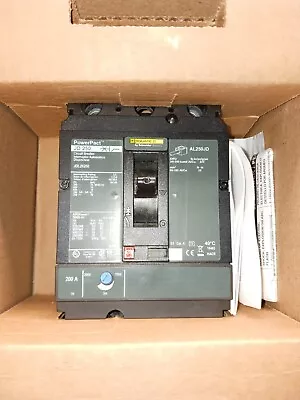 New Square D Jdl26200 Circuit Breaker 200 Amp 2 Pole 600 Vac • $539.99