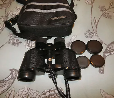 Miranda7-15x35 Zoom Binoculars & Miranda Carry Bag. 7x100m At 1000m. Ref X4 • £15