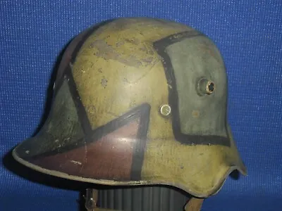WW1 Helmet - German M18 Special Model - Ear Cut Out • $2459