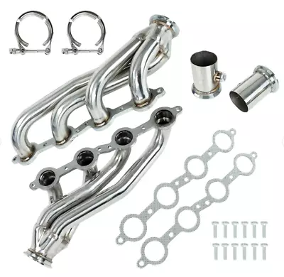 Exhaust Header For C-10 LS Chevy GMC LS1 LS2 LS3 Shorty Engine Conversion Truck • $135.86