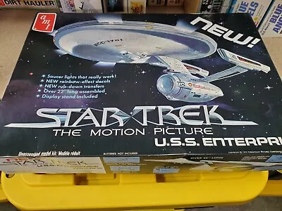 1979 AMT STAR TREK THE MOTION PICTURE U.S.S. ENTERPRISE With Lights MODEL KIT  • $130