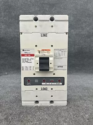 Cutler Hammer MDL3800F MT3800T 3P 800 Amp MDL 50k@480v Circuit Breaker Used • $1999.99