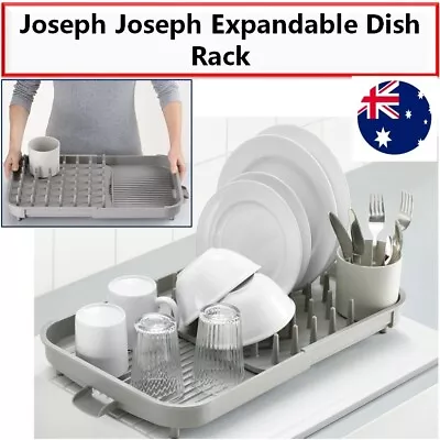Joseph Joseph Dish Drainer Drying Rack With Cutlery Tray Kitchen Organiser Drain • $59.90