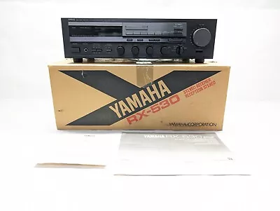 Yamaha RX-530 Stereo Receiver Natural Sound Home Audio AM FM In Original Box • $138.88