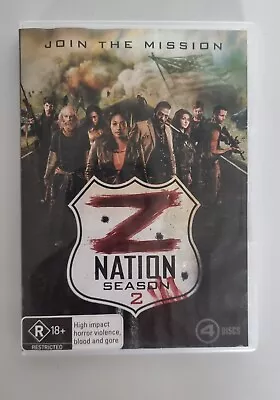 Z Nation DVD 2014 4-Disc Season 2 R4 • $12.99