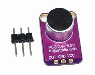 GY-MAX4466 Electret Microphone Amplifier With Adjustable Gain For Arduino Etc.UK • £3.80