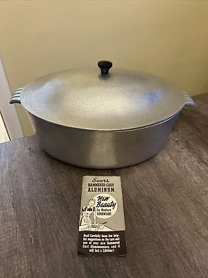 Vintage Sears Cast Aluminum Roaster Brite Glo Rare  • $99.99