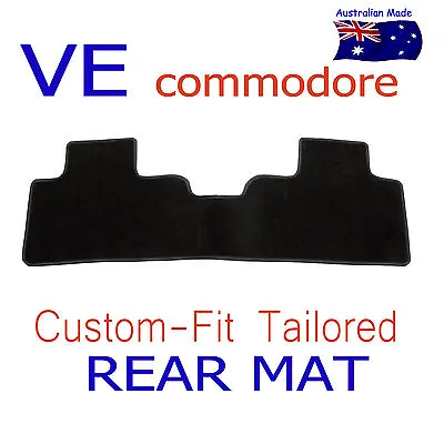 CUSTOM FIT Tailored REAR Floor MAT ONLY To Suit Holden VE COMMODORE Wagon • $49