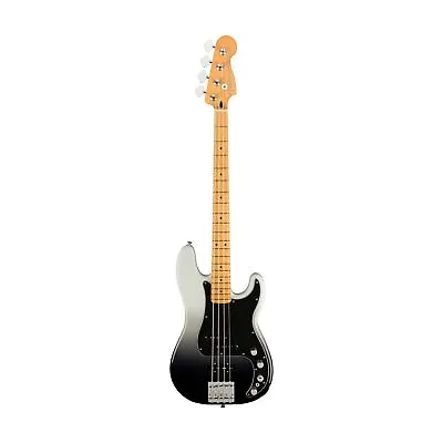 Fender Player Plus Precision Bass Guitar Maple FB Silver Smoke • $1925