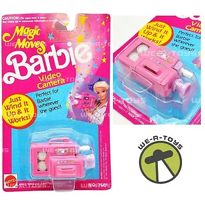 Barbie Magic Moves Video Camera Doll Accessory 1991 Mattel #7561 NRFP • $26.95