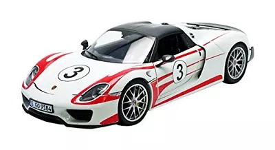 MINICHAMPS 2013 Porsche 918 Spyder Weissach Package Salzburg 1:18 LE 300pcs*New! • $199