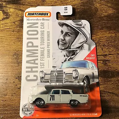 Matchbox 62 Mercedes Benz 220 Se Sedan • $7