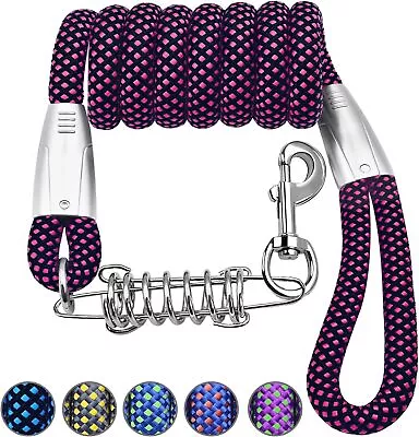 1/2 In Dog Leash For Medium Large Dogs 4Ft 6Ft 10Ft 15Ft Heavy Duty Dog Leash Tw • $15.25