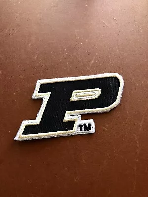 Purdue University Boilmakers 'P' College Patch 2 3/4  X 1 3/4  • $9.67