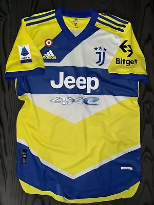 2021/22 Adidas Juventus Locatelli Match Issue Third Jersey • $350