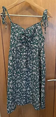 Shein Maternity Green Floral Summer Dress Size Small New Without Tags • £4.99