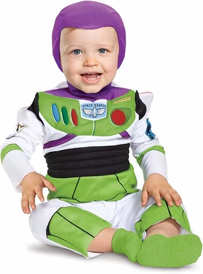 £22.60 • Buy Disney Official Buzz Lightyear Costume Infant, Toy Story Baby Costume 612 Month