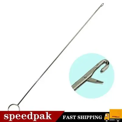 Portable Metal Loop Turner Hook With For Turning Tubes P1 Type Fabric Z3E8 • £1.73