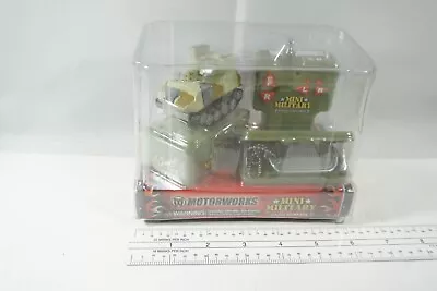 Motorworks Mini Military Radio Control Tank 27MHz Remote Walmart Exclusive • $59.99