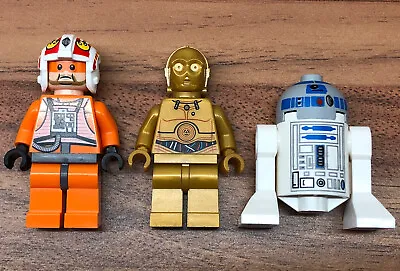 £24.99 • Buy Lego Star Wars Jek Porkins Sw0372 R2-D2 Sw0217 C-3PO Minifigures From 9493