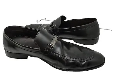 Versace Collection Black Loafers Size 44 • $80