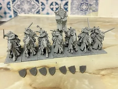 Warhammer The Old World Highlands Miniatures Bretonnian Questing Knights  • £14.50