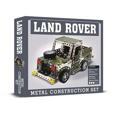 LAND ROVER 4X4 Stainless Steel Construction Set 402pc Defender Metal Kit UK • £23.89