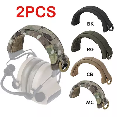 2PCS Headset Band Cover Tactical Earmuff Headphone Headband Modular MOLLE Hot!! • $15.89