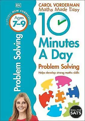 £6.33 • Buy 10 Minutes A Day Problem Solving Ages 7 By Carol Vorderman  NEW Book